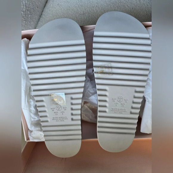 Sophia Webster, Dina Gem Slide, Silver & Pearl, Size 8/39 - NIB! - Picture 10 of 12